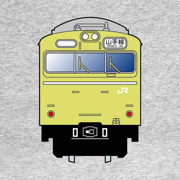 Tokyo Yamanote Line Train - 103 series by conform